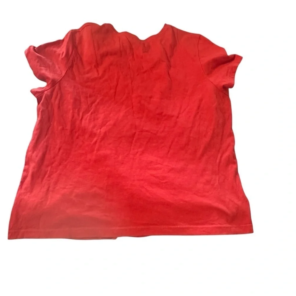 Ford Red Short Sleeve Tee Casual Cotton